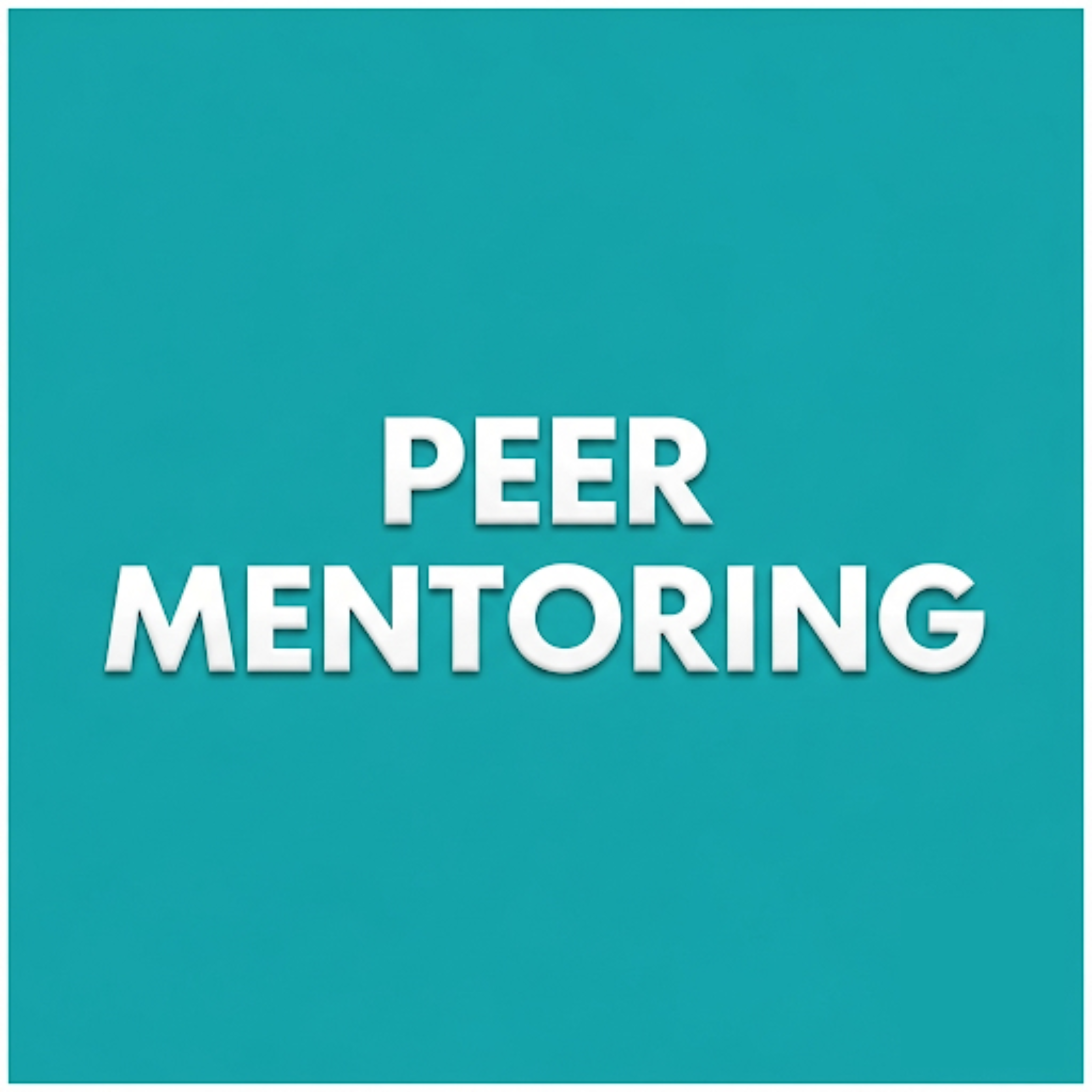 Peer Mentoring Programme - Academic Session 2020–21